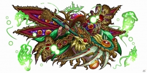 iOS/Android「ファンタジードロップ」諏訪原寛幸氏描き下ろしの「狂乱の破壊神アレス」が登場するクリスタルフェスが3月29日より開催！の画像4