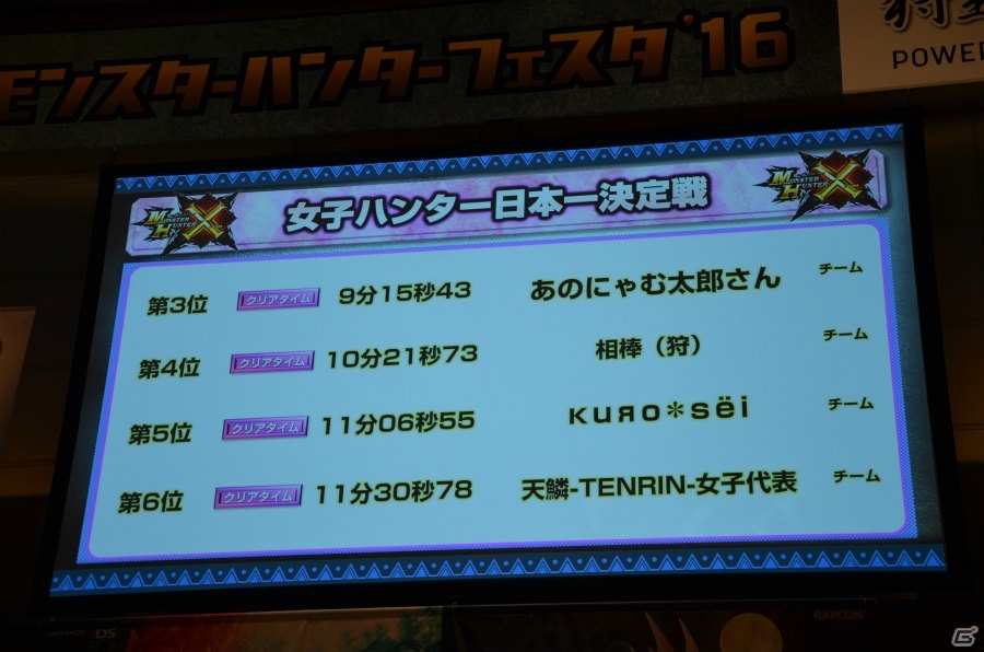 最速最強のハンターが決定!狩猟音楽祭2016の開催など最新情報も飛び出した「モンスターハンターフェスタ'16」をレポートの画像