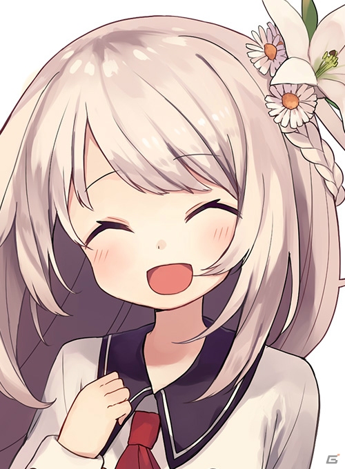 ニコニコアプリ「桃色大戦ぱいろん・生」お花が大好きな女の子・白百合美琴が登場！平なごみ、黒柳えみも3月31日に実装の画像2