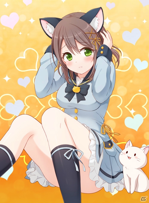 ニコニコアプリ「桃色大戦ぱいろん・生」お花が大好きな女の子・白百合美琴が登場！平なごみ、黒柳えみも3月31日に実装の画像3