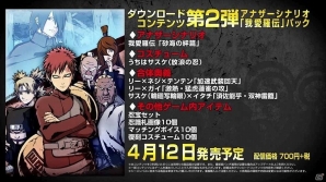 PS4「NARUTO－ナルト－ 疾風伝　ナルティメットストーム4」大戦後の我愛羅の物語を描いたDLC第2弾「我愛羅伝」パックが4月12日に配信！PVも公開の画像1