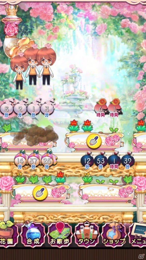 iOS/Android「栽培少年」花園着せ替え機能が追加された2nd Seasonが実装！キナコ氏が描く「アリス」も公開の画像2