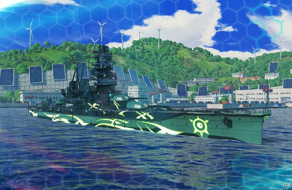 PC「World of Warships」アニメ「蒼き鋼のアルペジオ –アルス・ノヴァ–」とのコラボ第3弾が4月1日より開始！艦艇キリシマ・ハグロをゲットしようの画像3
