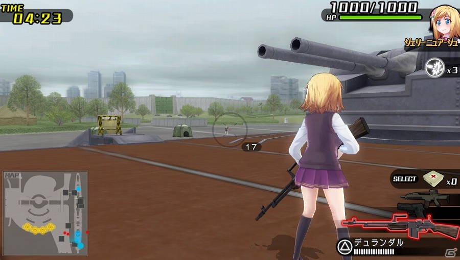 PS Vita「バレットガールズ2」年齢の話は厳禁（？）な新キャラクター「星川 冥香」が参戦！駆逐艦「SHIMAKAZE」と戦う新たなバトルも紹介の画像13