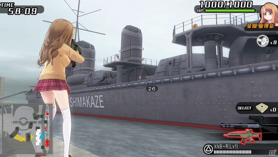 PS Vita「バレットガールズ2」年齢の話は厳禁（？）な新キャラクター「星川 冥香」が参戦！駆逐艦「SHIMAKAZE」と戦う新たなバトルも紹介の画像14