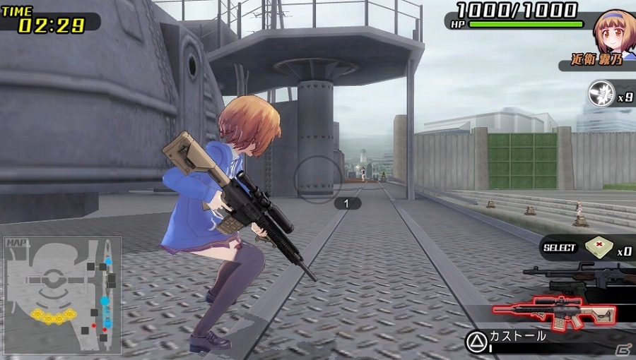 PS Vita「バレットガールズ2」年齢の話は厳禁（？）な新キャラクター「星川 冥香」が参戦！駆逐艦「SHIMAKAZE」と戦う新たなバトルも紹介の画像15