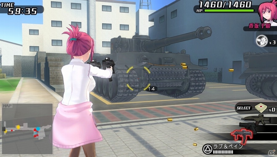 PS Vita「バレットガールズ2」年齢の話は厳禁（？）な新キャラクター「星川 冥香」が参戦！駆逐艦「SHIMAKAZE」と戦う新たなバトルも紹介の画像19