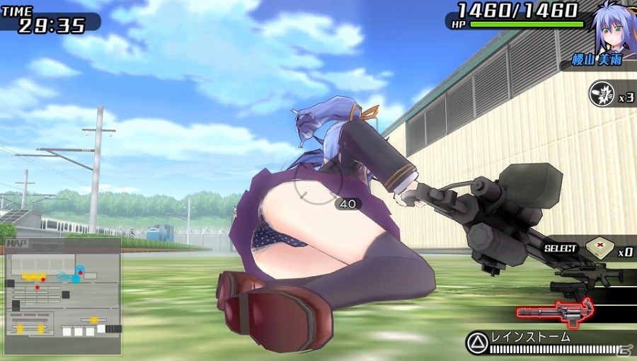 PS Vita「バレットガールズ2」年齢の話は厳禁（？）な新キャラクター「星川 冥香」が参戦！駆逐艦「SHIMAKAZE」と戦う新たなバトルも紹介の画像22