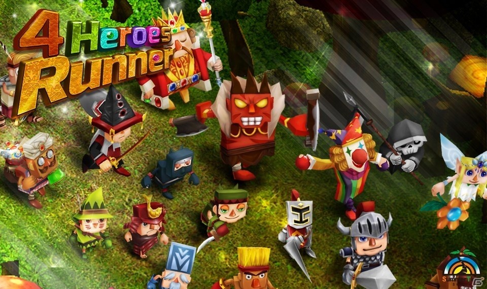SummerTimeStudioのグローバルチャレンジ第2弾！ランニングRPG「4Heroes Runner（仮称）」が発表の画像1