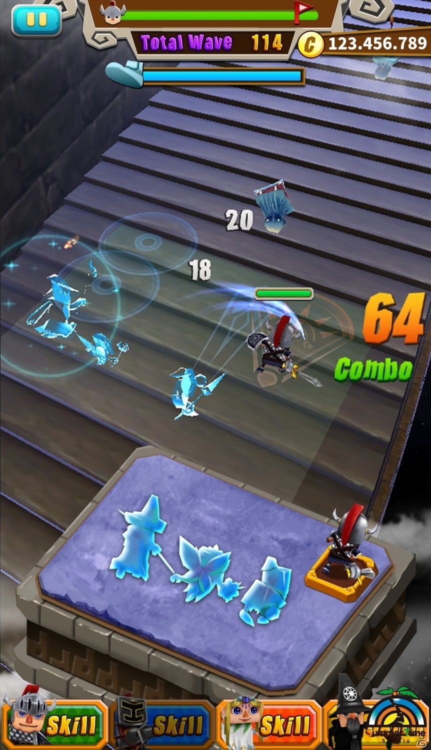 SummerTimeStudioのグローバルチャレンジ第2弾！ランニングRPG「4Heroes Runner（仮称）」が発表の画像16