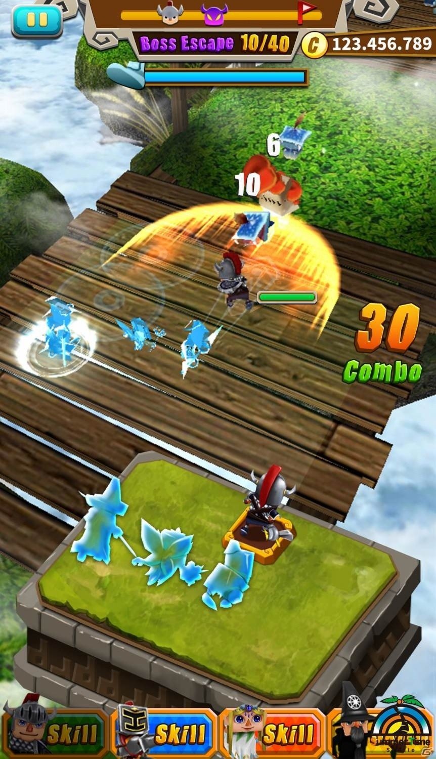 SummerTimeStudioのグローバルチャレンジ第2弾！ランニングRPG「4Heroes Runner（仮称）」が発表の画像3