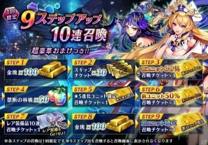 iOS/Android「誰ガ為のアルケミスト」50万DL突破！9ステップアップ召喚＆記念ログインボーナスなどが開催中の画像2