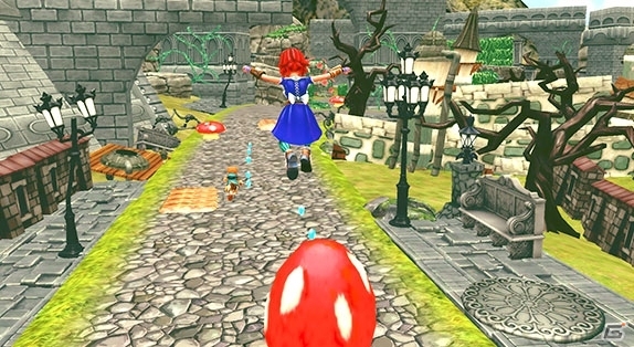 鏡の国のアリスから200年後、新感覚3Dランゲーム「Red Queen」が配信決定！事前登録キャンペーンがスタートの画像3