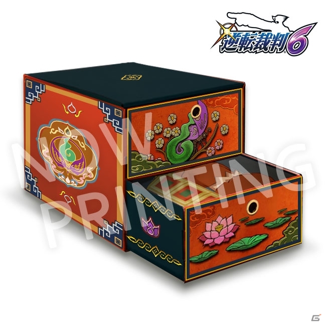 「逆転裁判6」イーカプコン限定版より豪華2段ボックス＆ポストカードブックを紹介！グッズのみの販売も決定の画像2