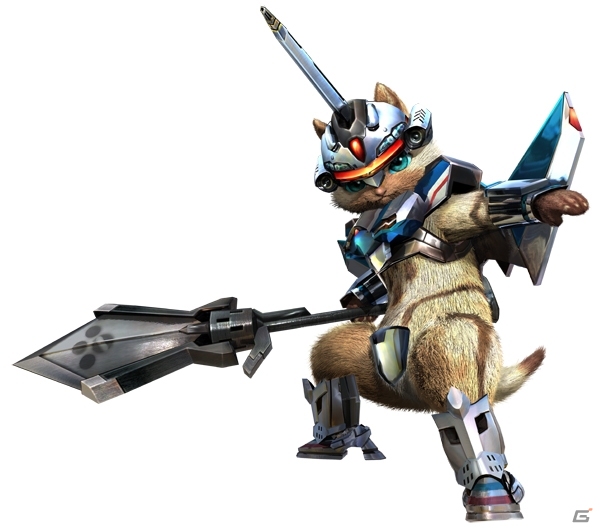 3DS「モンスターハンタークロス」DMCのダンテをモチーフにしたオトモ武具や「マクロスΔ」とのコラボ限定オトモが配信の画像13