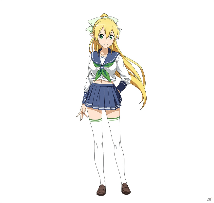 iOS/Android「ソードアート・オンライン コード・レジスタ」が学園恋愛アドベンチャーに！？ヒロインたちがセーラー服で登場の画像3