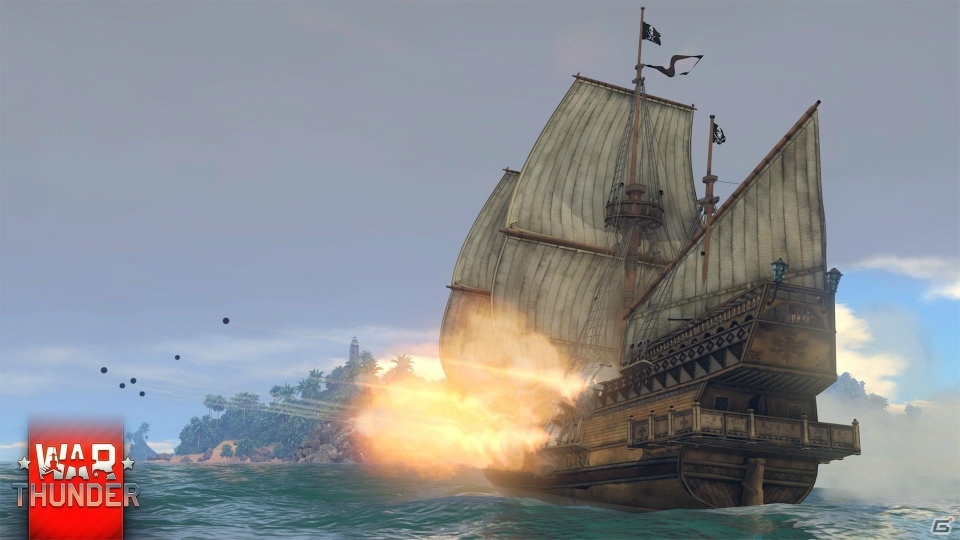 PS4/PC「War Thunder」エイプリルフール記念で歴史的な海上戦闘が再現―ガレオン船「ゴールデン・ハインド号」が登場！の画像3