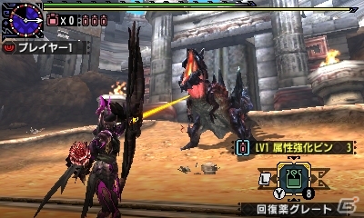 3DS「モンスターハンタークロス」モンスターハンター・ザ・リアルでのコラボDLC第2弾の先行配信がスタートの画像4