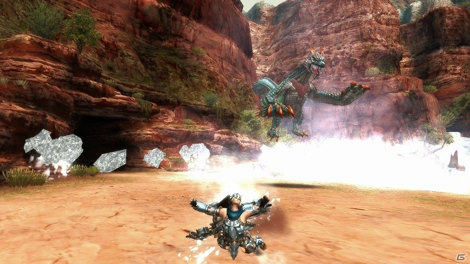 「モンスターハンター フロンティアG」スラッシュアックスFの新アクション＆帝征龍グァンゾルムの情報が公開！の画像2