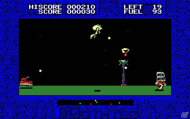 独特の浮遊感が楽しめるアクションゲーム「EGGY（PC-8801版）」が「プロジェクトEGG」にて無料配信スタートの画像2