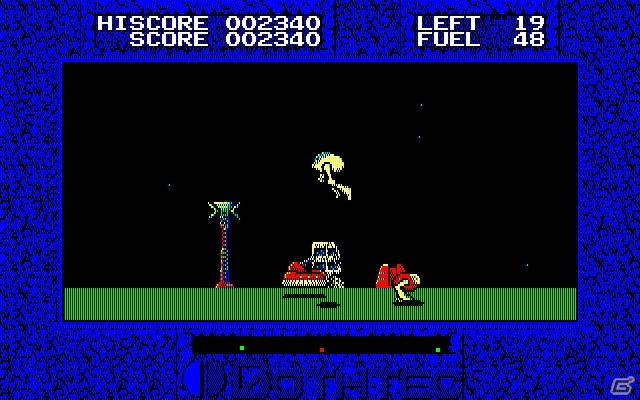 独特の浮遊感が楽しめるアクションゲーム「EGGY（PC-8801版）」が「プロジェクトEGG」にて無料配信スタートの画像3