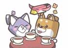 iOS/Android「ポップイRPG」のスタンプが「スタンプカメラ」で配信！カクカクもふもふなキャラクターたちと写真を撮ろう