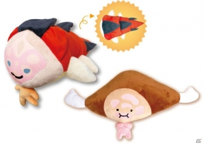 「モンスターハンター」と「ぐでたま」「KIRIMIちゃん.」のコラボぬいぐるみが4月下旬にアミューズメント施設に登場！の画像2