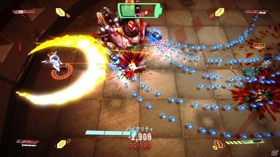宇宙を舞台に撃ちまくれ！弾幕シューティングアクション「アサルトアンドロイドカクタス」がPLAYISMにて配信開始の画像10