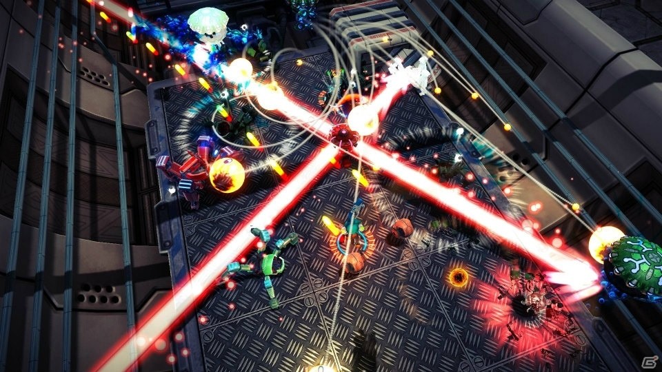 宇宙を舞台に撃ちまくれ！弾幕シューティングアクション「アサルトアンドロイドカクタス」がPLAYISMにて配信開始の画像7