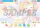 文具や雑貨などでお馴染みの「Flowery Kiss」が3DS向けテーマとして配信！