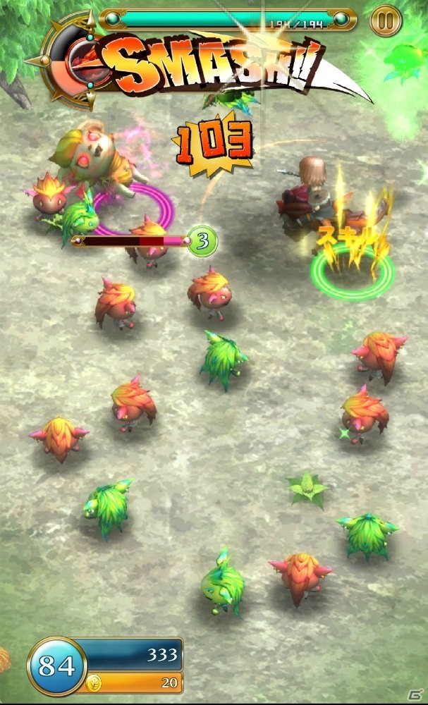 つなぐだけでないゲーム内のこだわりに注目―iOS/Android向けアクションRPG「スマッシュドラグーン」プレイレポートの画像5