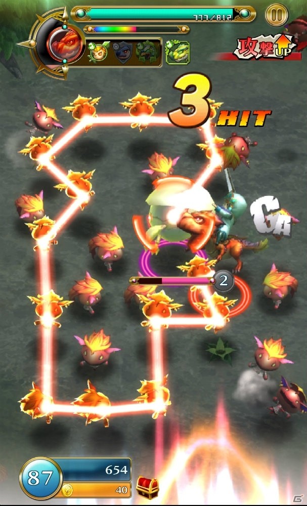 つなぐだけでないゲーム内のこだわりに注目―iOS/Android向けアクションRPG「スマッシュドラグーン」プレイレポートの画像9