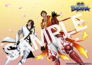 「戦国BASARA」シリーズの公式LINE@アカウントが登場！伊藤龍氏の描き下ろしイラストの限定配信を実施の画像2