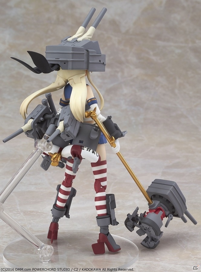 「艦隊これくしょん -艦これ-」連装砲ちゃんが武器や装甲に合体＆変形！駆逐艦「島風」の合金アクションフィギュアが登場の画像4