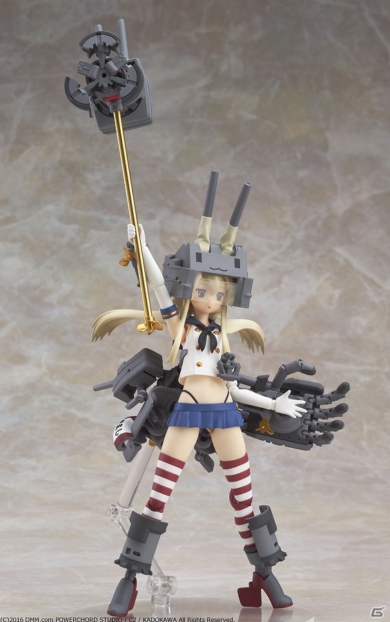 「艦隊これくしょん -艦これ-」連装砲ちゃんが武器や装甲に合体＆変形！駆逐艦「島風」の合金アクションフィギュアが登場の画像5