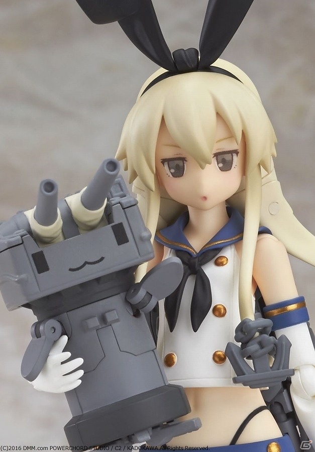 「艦隊これくしょん -艦これ-」連装砲ちゃんが武器や装甲に合体＆変形！駆逐艦「島風」の合金アクションフィギュアが登場の画像6