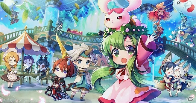 iOS/Android「ぷちっとくろにくるオンライン」温暖な浮島と神秘の海底都市を大冒険！新ワールド「ラムネット海」が登場の画像1