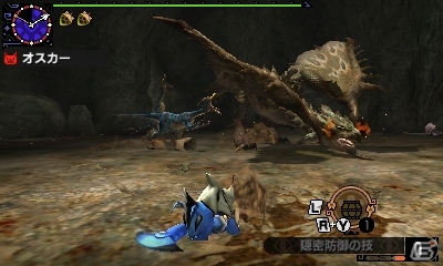 3DS「モンスターハンタークロス」イベントクエスト「カプコン・白と黒の乱舞」で双剣「アイルー君メラルー君」を生産しよう！の画像7
