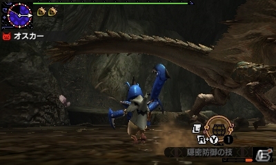 3DS「モンスターハンタークロス」イベントクエスト「カプコン・白と黒の乱舞」で双剣「アイルー君メラルー君」を生産しよう！の画像8