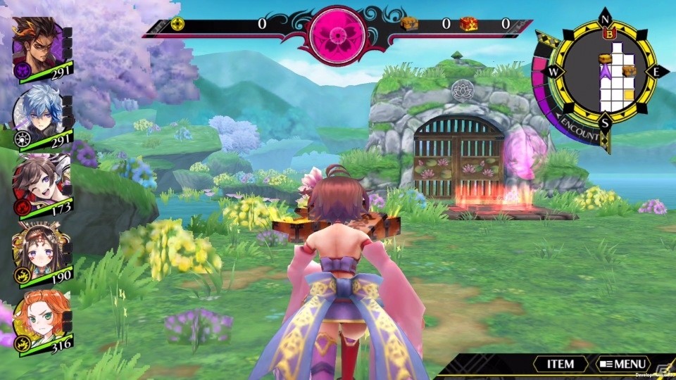 iOS/Android「シノビナイトメア」の事前登録がスタート！クノイチの少女たちによるダンジョン探索型”大河”RPGの画像2