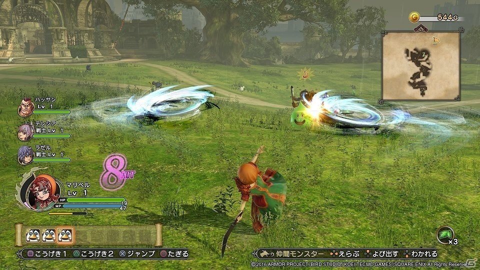 「ドラゴンクエストヒーローズII」プレミアム体験会で広大なフィールド＆新キャラクターをチェック―ミニステージではミナデイン実装も明らかに！？の画像18