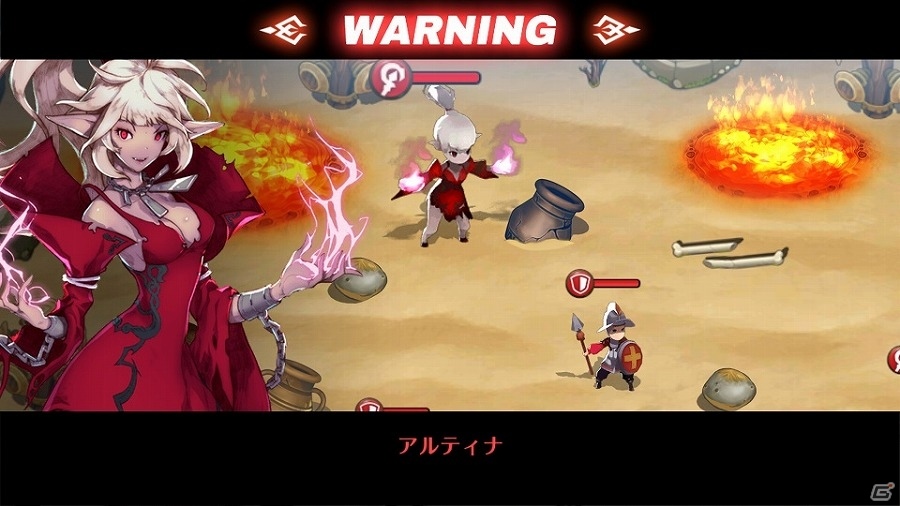iOS/Android「フィンガーナイツ」新ステージ「砂漠の砦」が出現するイベント「砂漠の暗殺者」が開催！の画像3