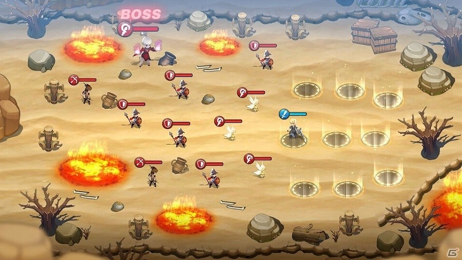 iOS/Android「フィンガーナイツ」新ステージ「砂漠の砦」が出現するイベント「砂漠の暗殺者」が開催！の画像4