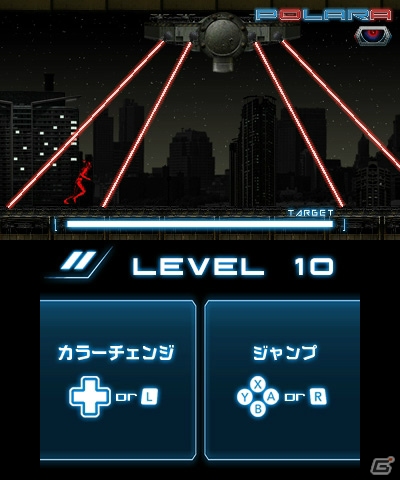 カラーチェンジ＆ジャンプで難関を乗り越えろ！3DS「ポラーラ -Polara-」が配信開始の画像12