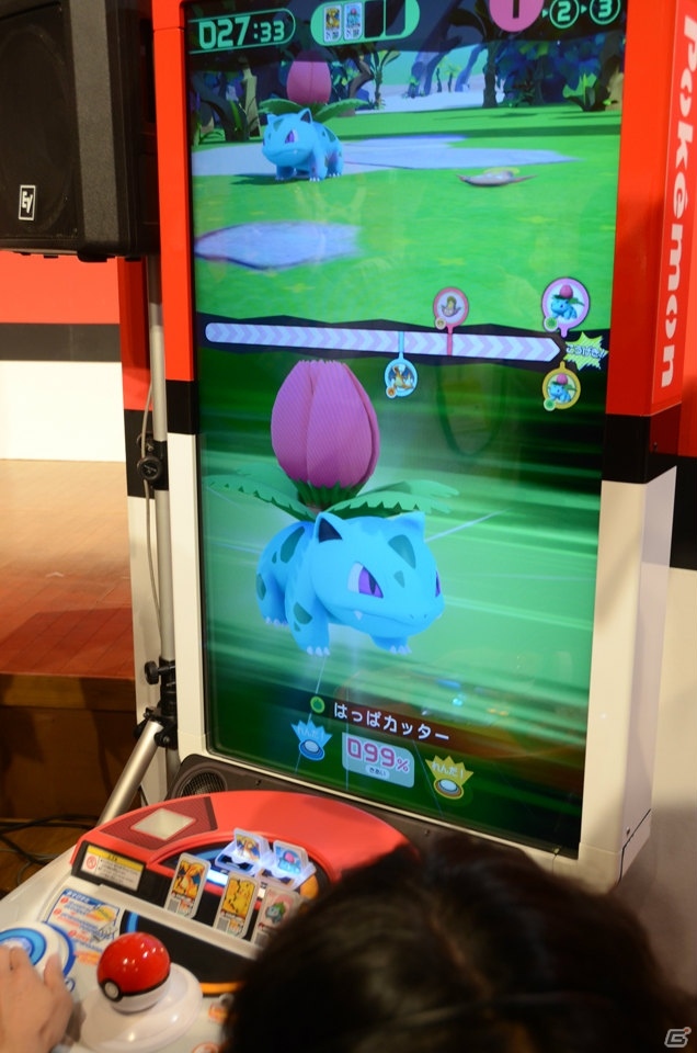 大型モニターで迫力のバトルを楽しめるポケモン新アミューズメントマシン「ポケモンガオーレ」が発表！進化したポケモンのディスク化も可能にの画像32