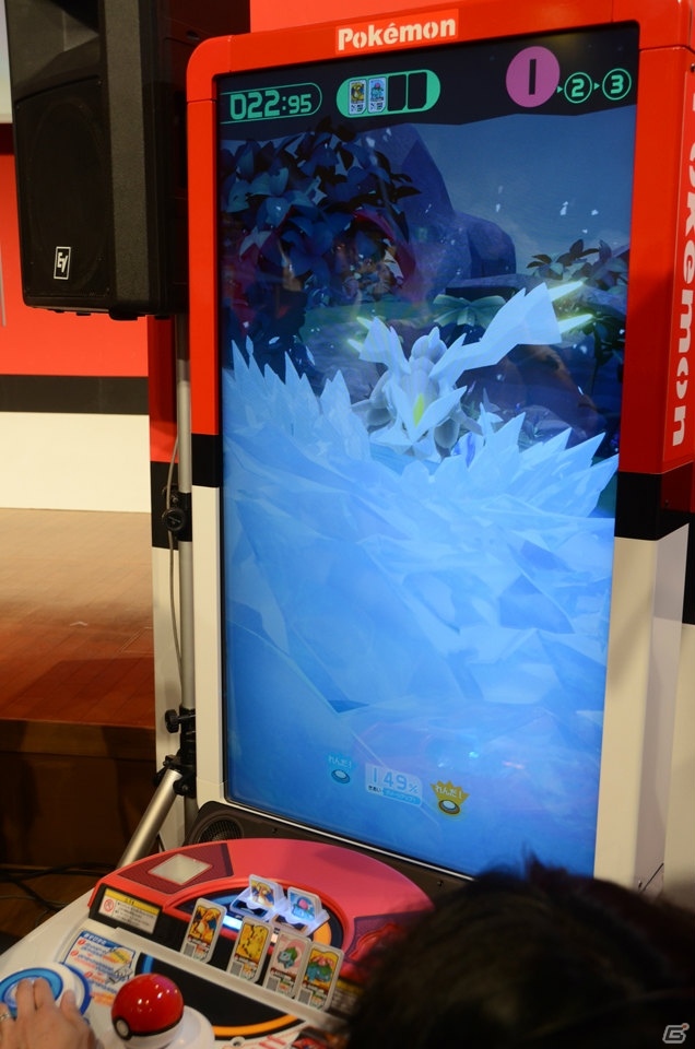 大型モニターで迫力のバトルを楽しめるポケモン新アミューズメントマシン「ポケモンガオーレ」が発表！進化したポケモンのディスク化も可能にの画像34