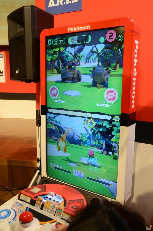 大型モニターで迫力のバトルを楽しめるポケモン新アミューズメントマシン「ポケモンガオーレ」が発表！進化したポケモンのディスク化も可能にの画像35
