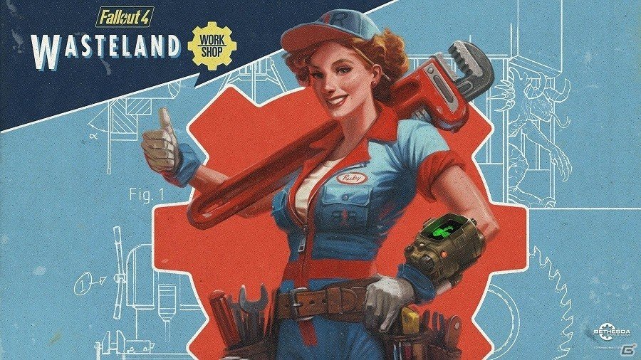 PS4/Xbox One「Fallout 4」追加DLC第2弾「Wasteland Workshop」が4月19日に配信決定！日本語字幕入り解説トレーラーも公開の画像1