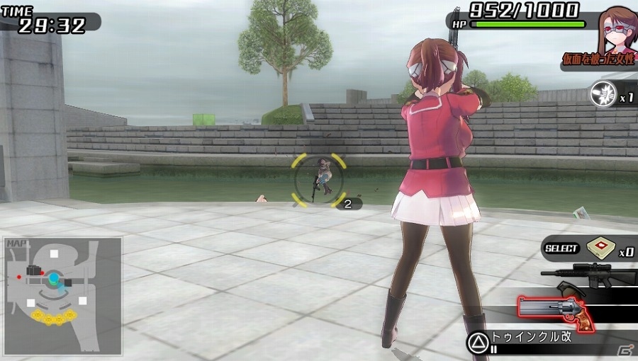 PS Vita「バレットガールズ2」この動き…奴じゃないのか―伝説の戦闘服を身にまとう謎の弾丸娘を紹介！の画像10