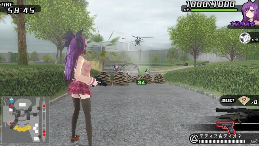 PS Vita「バレットガールズ2」この動き…奴じゃないのか―伝説の戦闘服を身にまとう謎の弾丸娘を紹介！の画像15